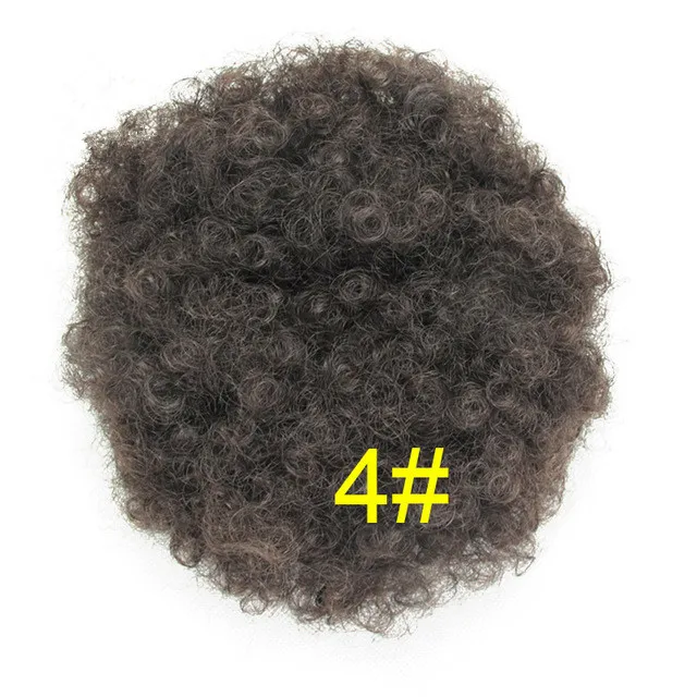 Synthetic hair Curly Chignon Bun Hairpiece Clip-In Natural Color Low Temperature Fiber.jpg