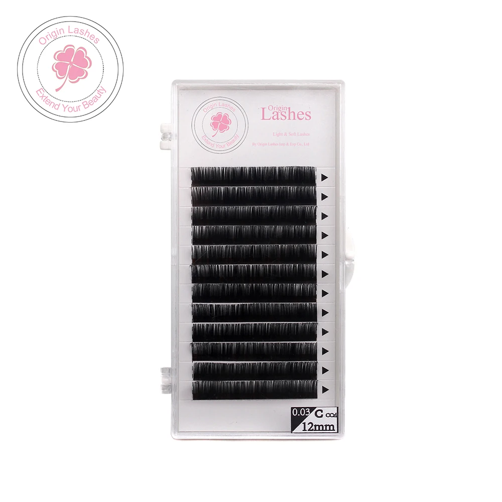 

Super soft mink ellipse new flat eyelash extensions, N/a