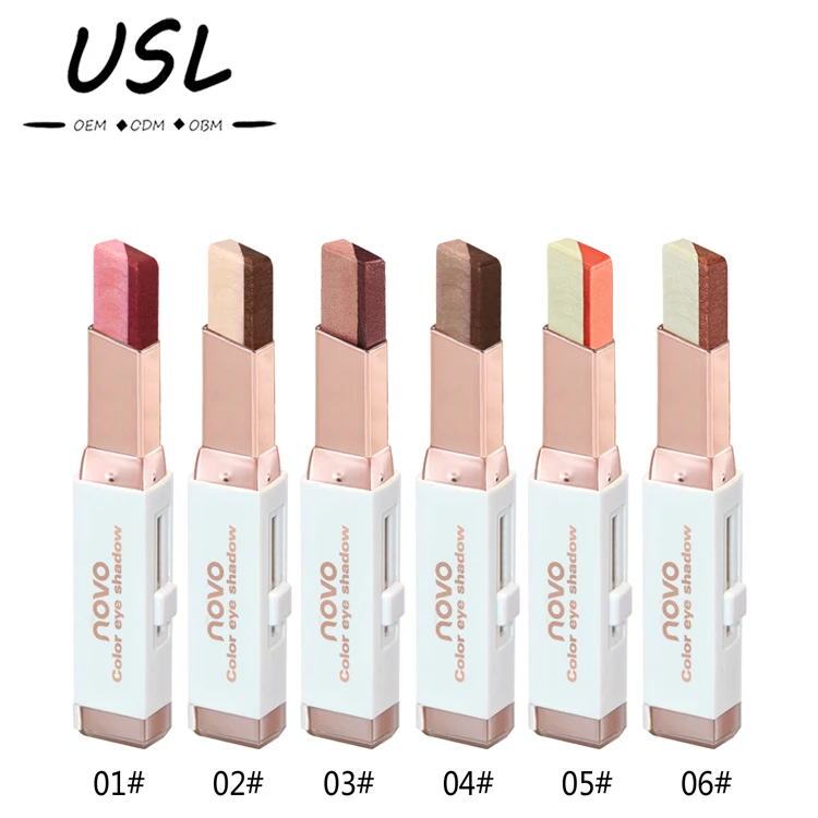 

Two colors Eyeshadow new style eyeshadow Two-color eye shadow stick, Multi-colored