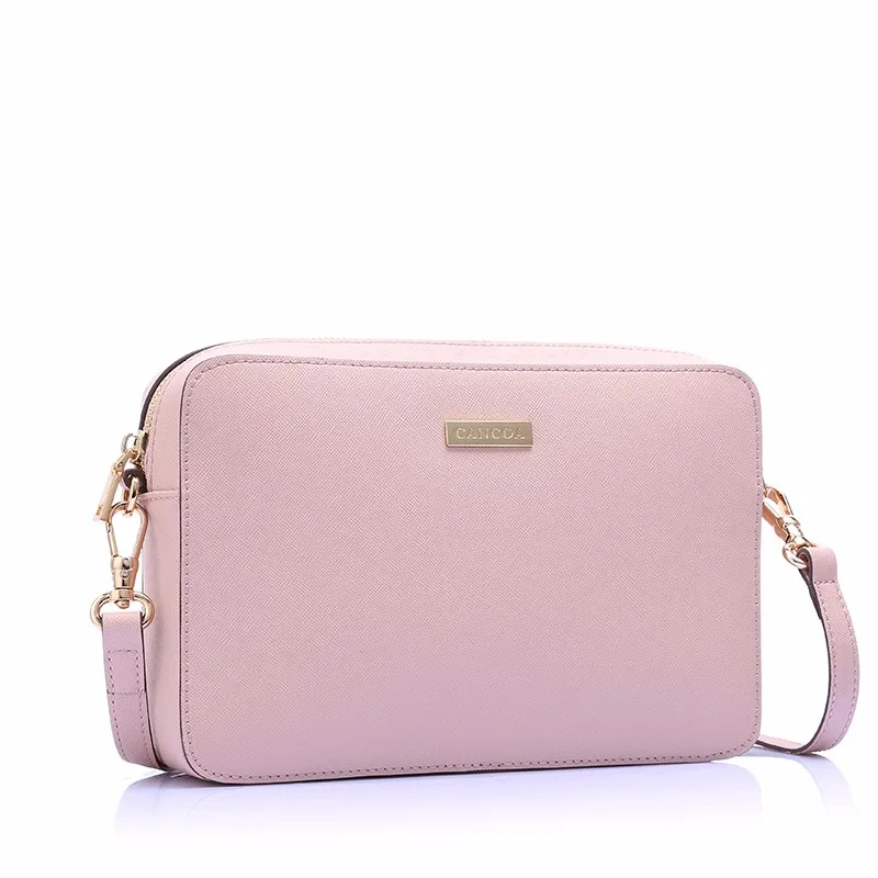 CC2060A-Fashion ladies handbags manufacturer saffiano classic style long strap shoulder bags