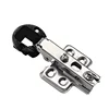 Glass door hinge with plastic cup for showcase