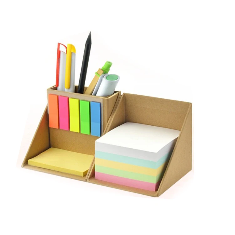 Wholesale Cube Shaped Sticky Note With Pen Holder