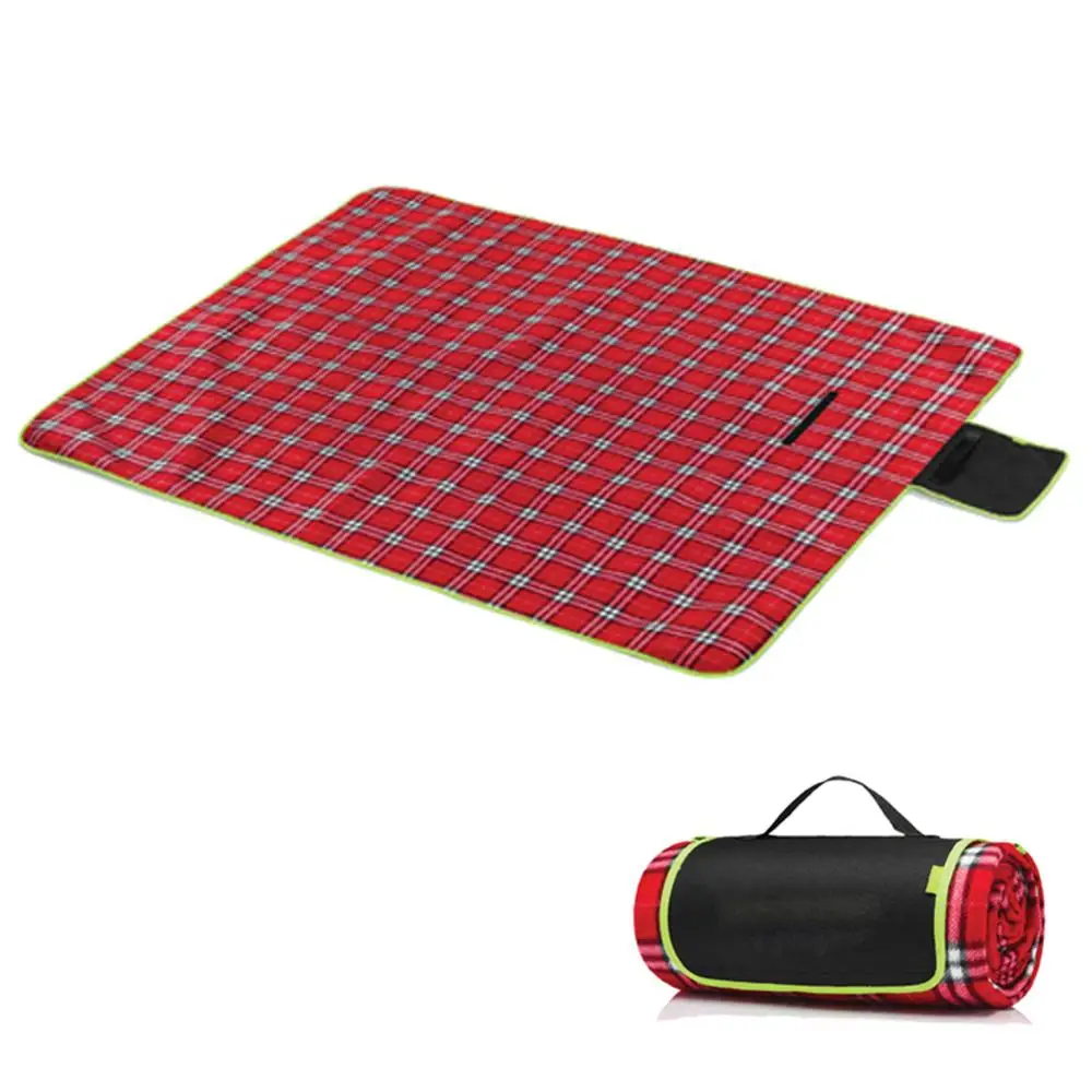 red picnic rug