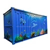 Hot Sale pop-up container cafe shop container house shipping container cafe hydraulic