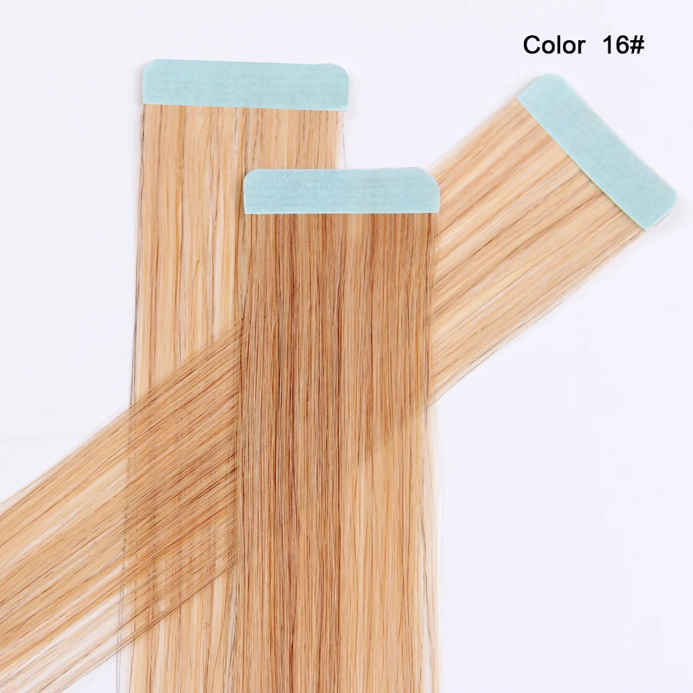 

Strong adhesive 16 inch to 26 inch brazilian hair extension invisible tape #USA