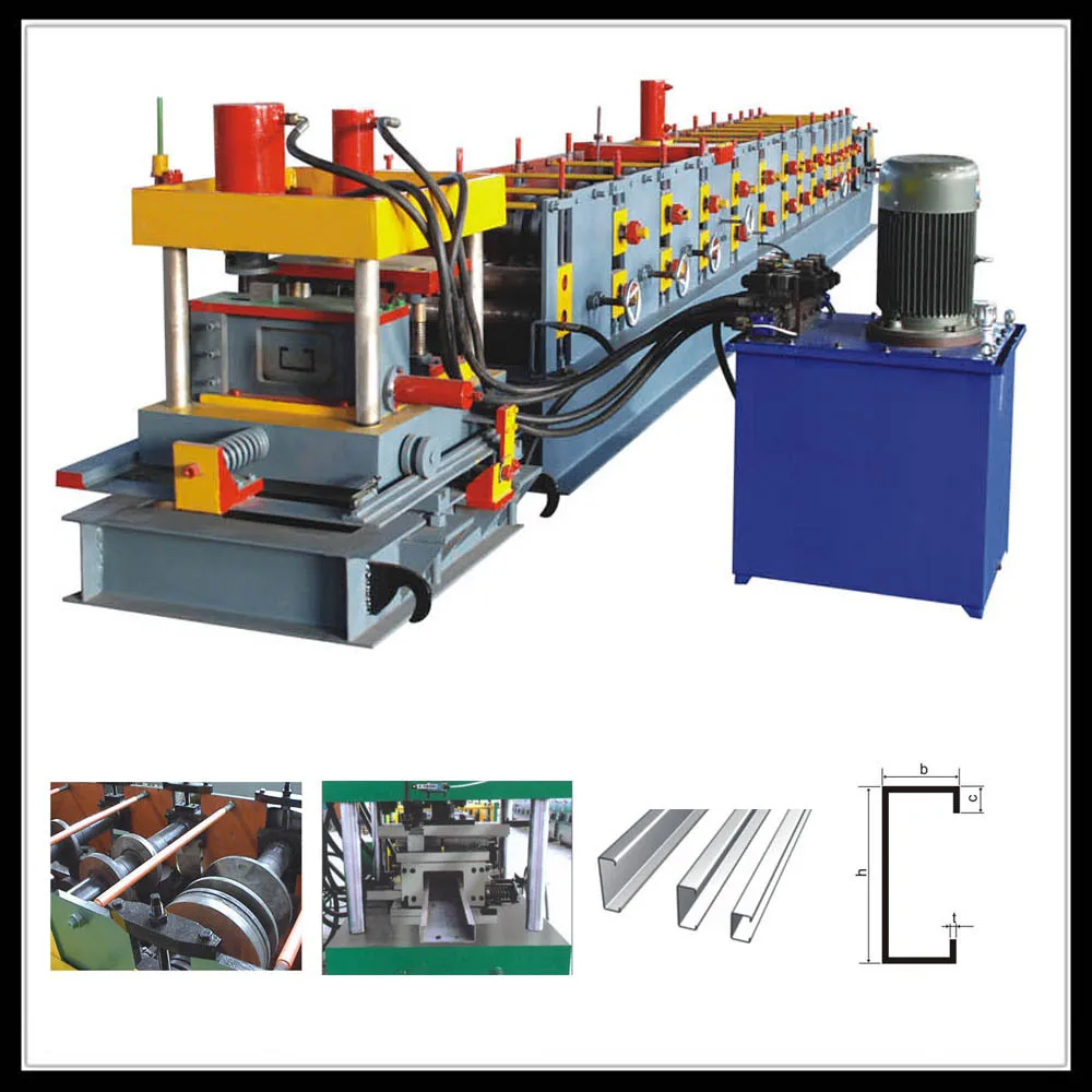 Manufacturer Drywall Partition C U Profile Light Steel Joist Keel Framing Machinery