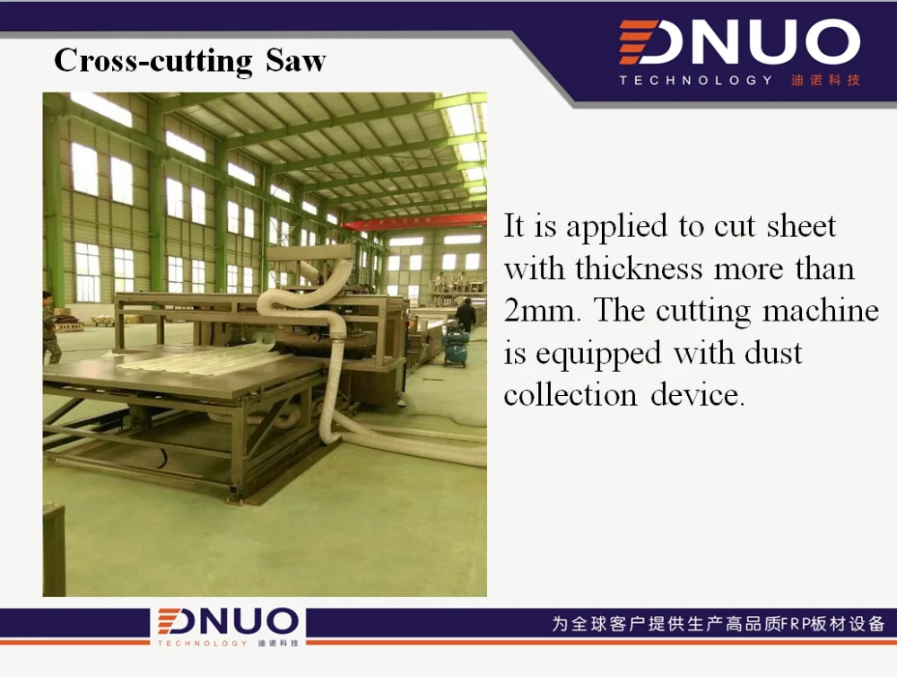 Flat Fiberglass Reinforced Frp Sheet Making Machine For Trailer Side