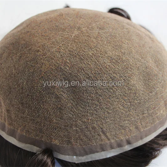 

Best quality super fine swiss lace men toupee human hair in stock.