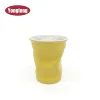 wholesales creative yellow irregular mug different 9oz coffee ceramic mug