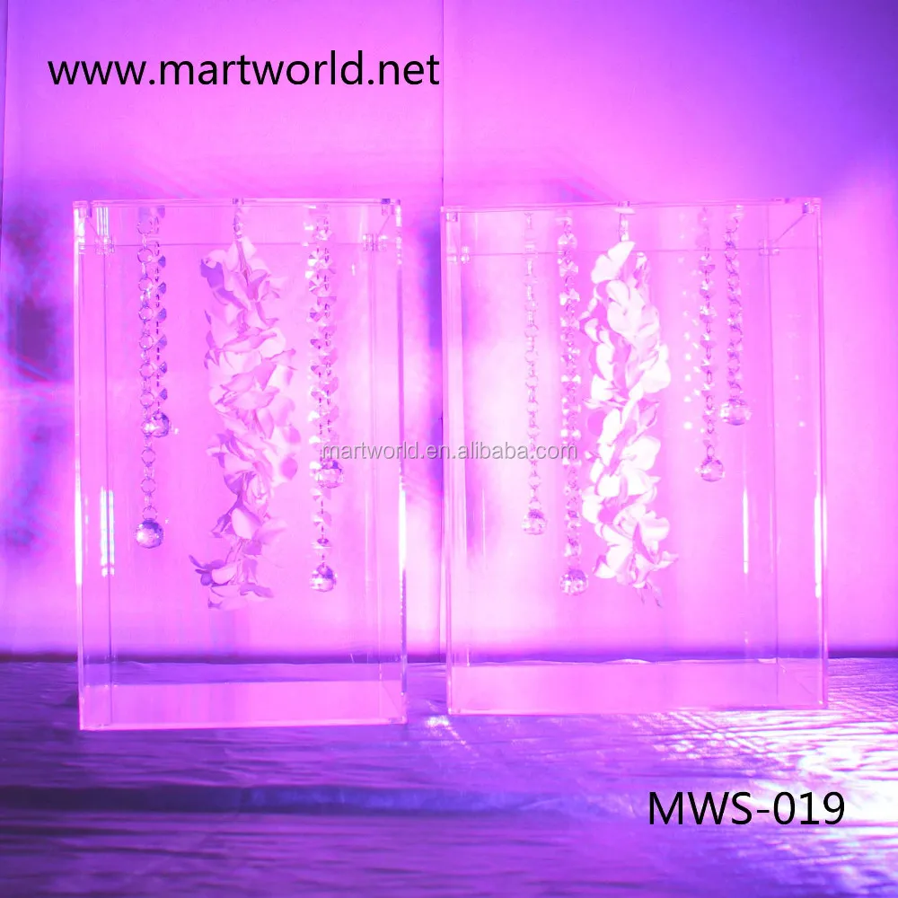 Sale Acrylic Wedding Centerpiece Stand Pillar Column For Sale