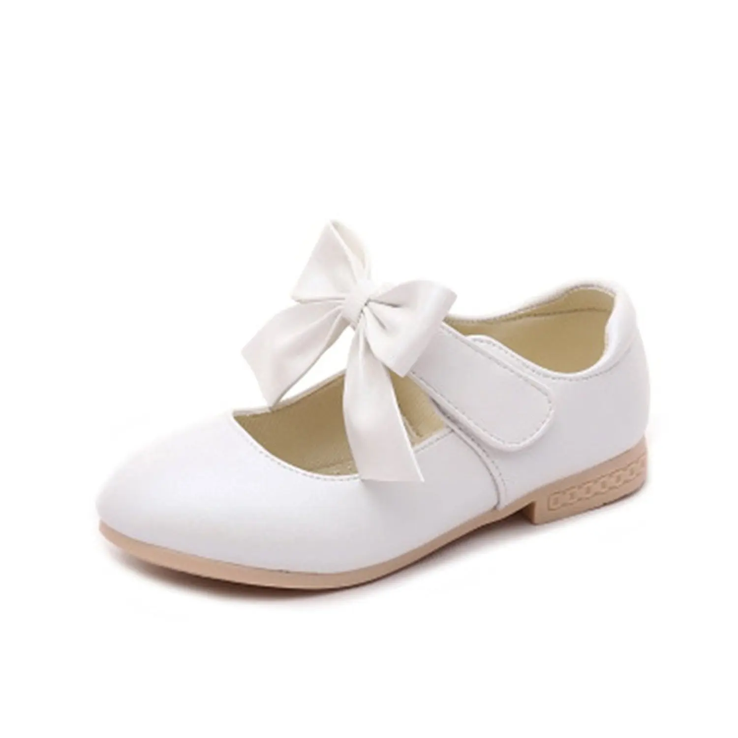 IINFINE Toddler Girls Ballet Flats Shoes Beaded Rhinestone Ballerina Princess Shoes