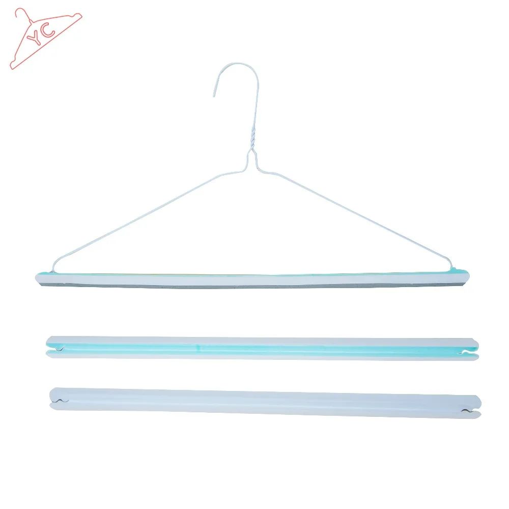 Tintogrippo Trouser Guards For Hangers – Dry Cleaning/Trousers, Anti-Slip, Pack Of 25, White Cardboard