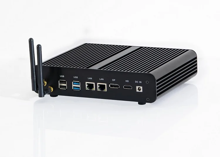 Partaker B13 Mini PC Core i7 7560U Dual LAN 2*DDR4 Ram DP Barebones Mini Computer 4K HD 8USB Mini Gaming pc