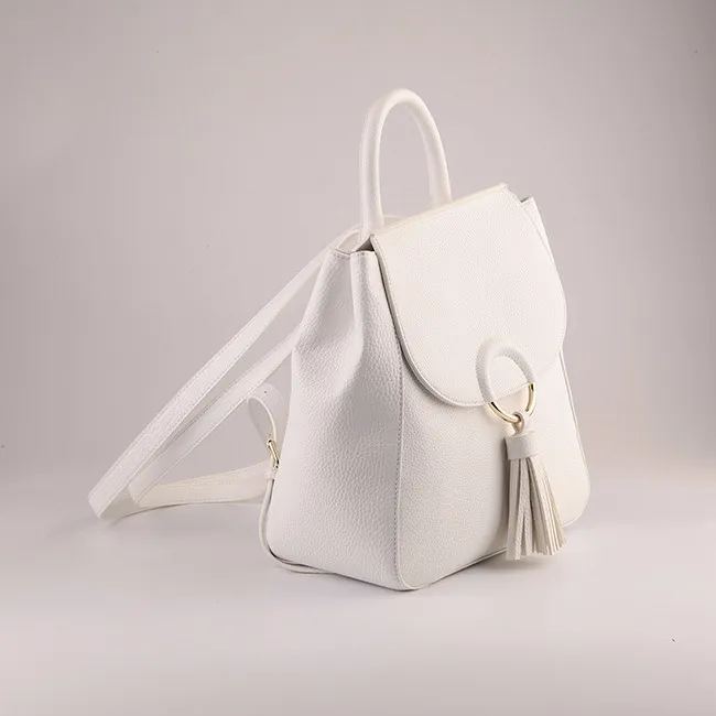 5179-Fancy stylish PAPARAZZI brand tassel classify design ladies backpack handbag factory