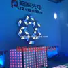 2018 new design stage effect club magic led cube flat panel wall light