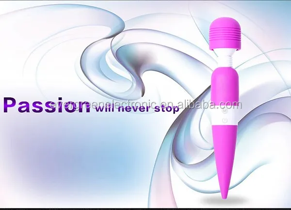 Non Toxic Silicone Massage Vibrator Pussy Wireless Magic Wand Massager