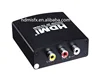 AV to HDMI Audio Video Converter convert signal to apply to the DVD, STB,HD player, WII, XBOX360