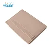 Pink and gray lovely different styles envelope business PU leather case with credit card holder