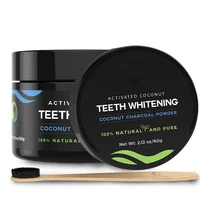 

Private Label Natural Teeth Whitener Remove dirt and tooth stains coconut Activated Teeth Whitening Charcoal Powder