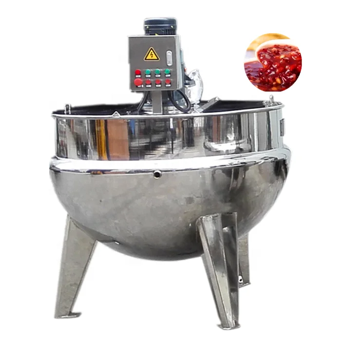 Stainless Steel Electric Heating Jacketed Kettle Electric Jacketed Kettle With Emulsifier Buy