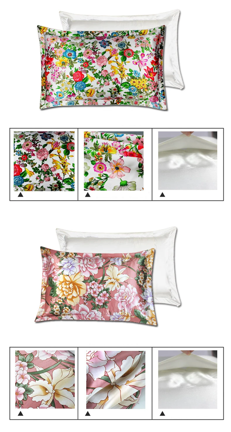 100 Silk Eco Friendly Soft Adult Decorative Home Luxury Mulberry Silk