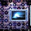 Retro nostalgic record CD wallpaper bar KTV wallpaper
