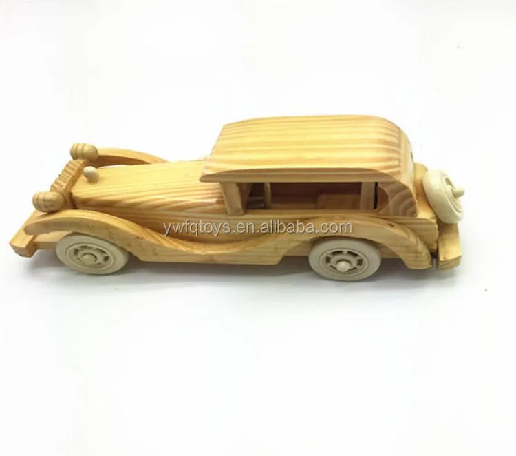 FQ brand popular DIY toy wooden model car for children assembled toy vehicles