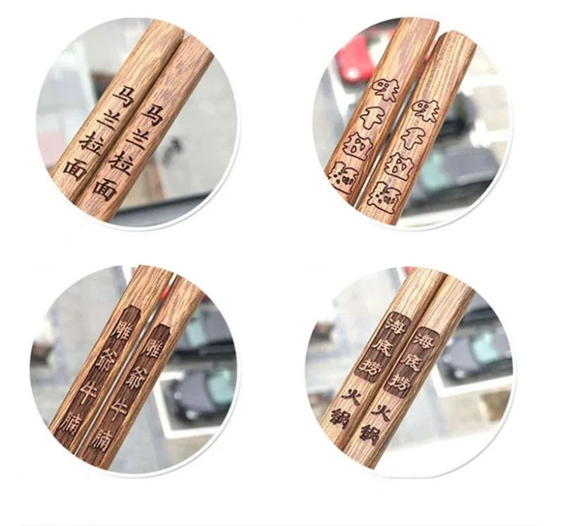 Dishwasher Safe Chopstick,Paintfree Waxfree Natural Healthy,Chinese