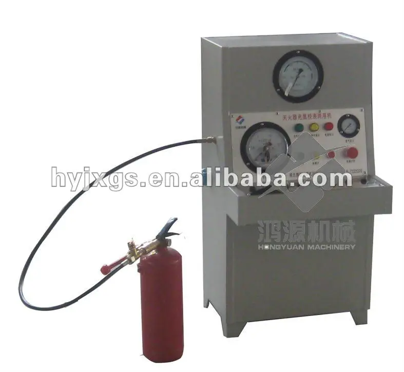 Semiautomatic Nitrogen Gas Filling Machine/ Eextinguisher Nitrogen