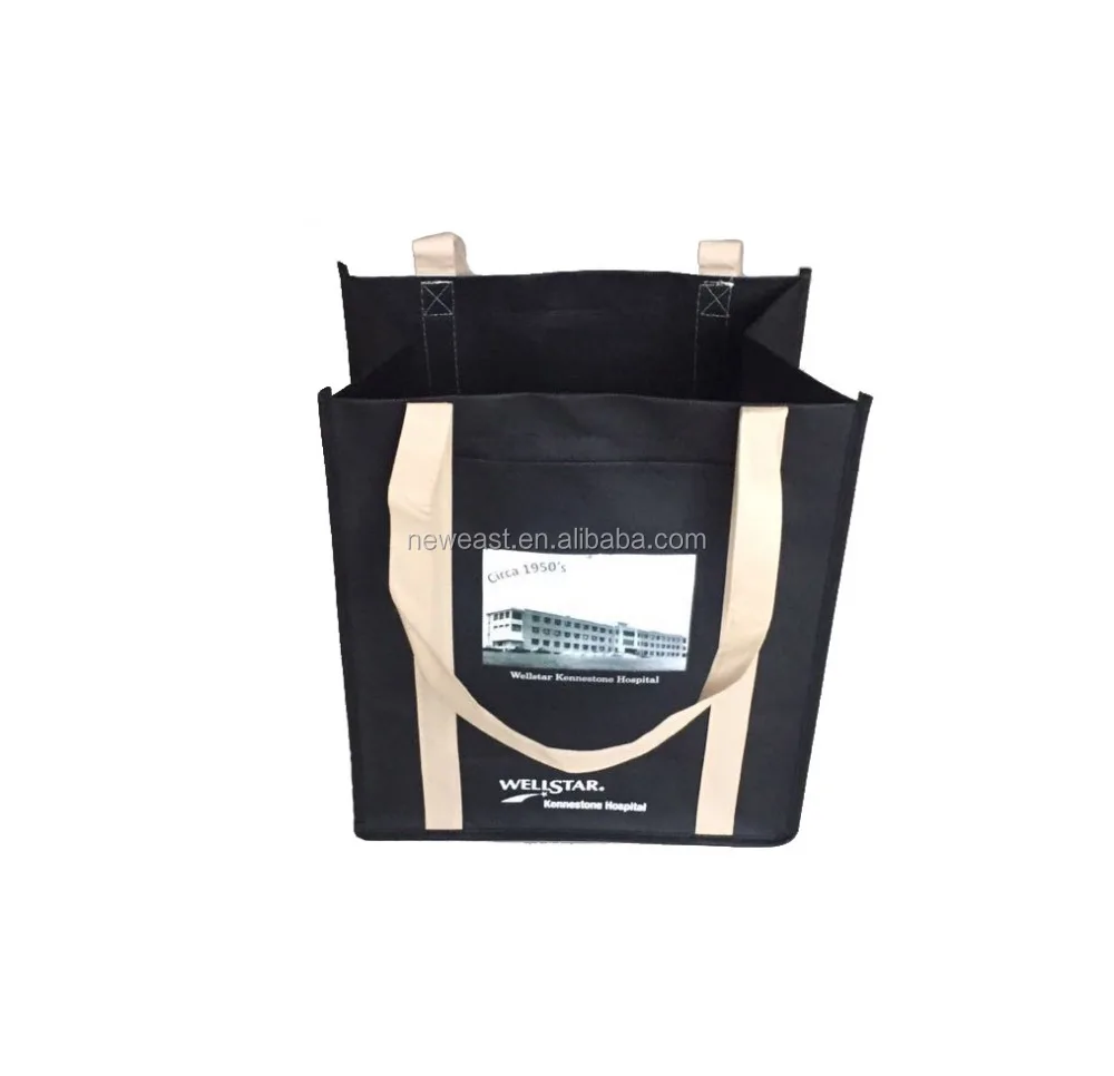 

Promotion recyclable consolidated PP non-woven shopping bags, Customized