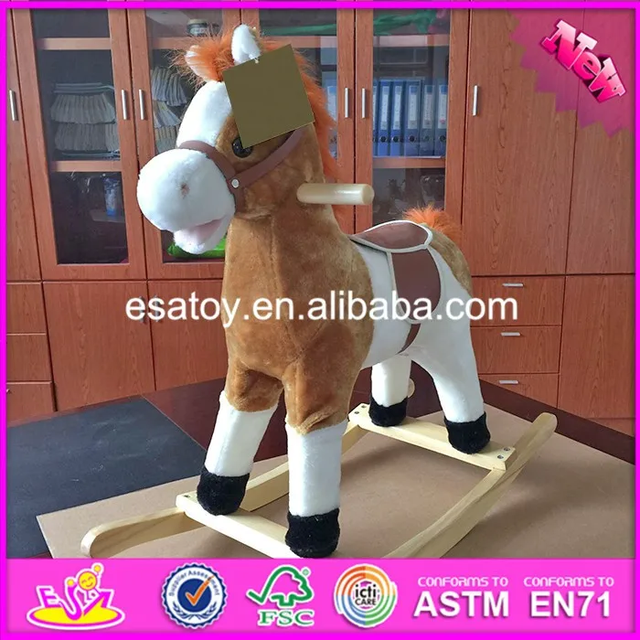 plush horse with sound