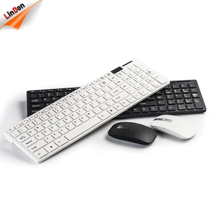 Wireless Mini Keyboard Mouse Combo