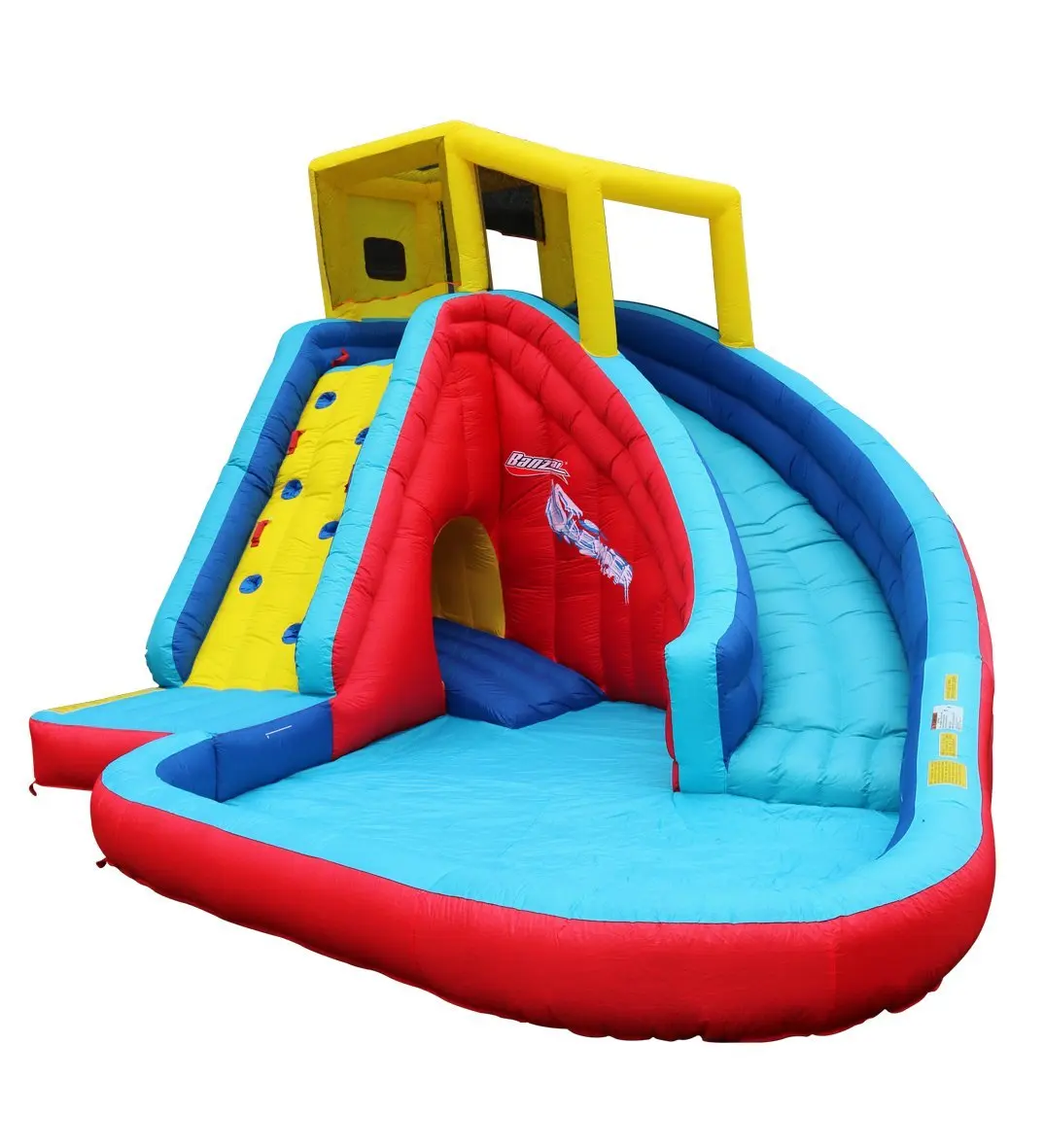 banzai sidewinder falls inflatable water slide