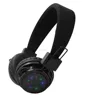 Smallest portable LED bluetooth headphones wireless with ROHS,REACH,stereo bluetooth head phones headsets with TF card function