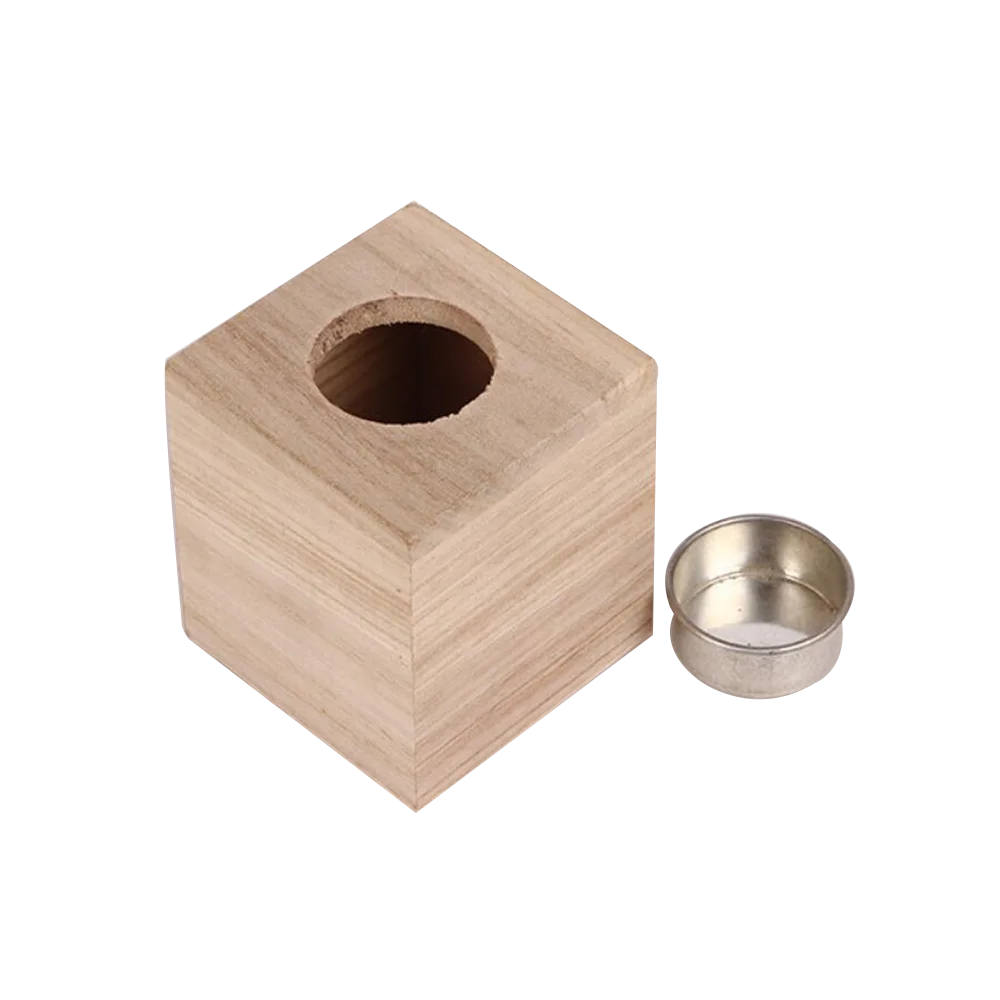 Customized Home Decoration Wooden Candle Holder Handmade Crafts Buy