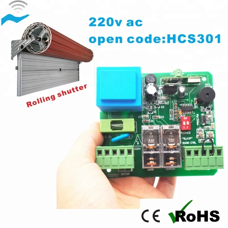 Remote Control Roller Shutter Switch 433mhz 220v Rolling Shutter