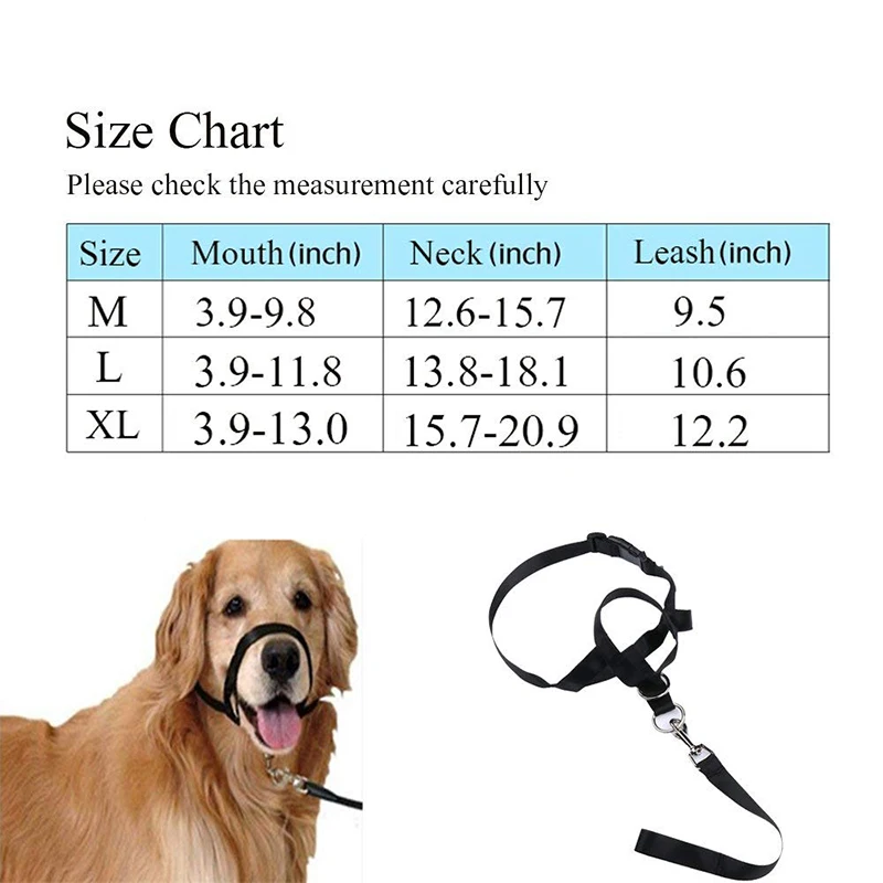 gentle leader measurements