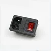 Hot sale power socket switch AC power push button switch