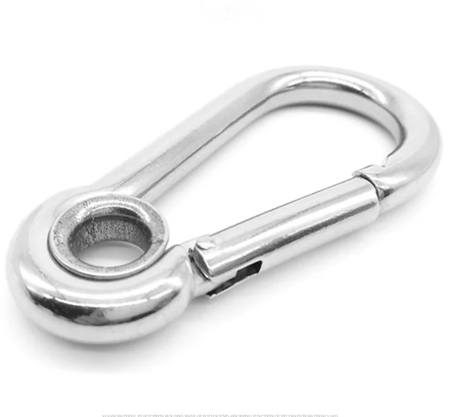 AISI 304 stainless steel safety spring snap hook safety hook, View