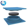 Custom Non- Standard Rectangle Shock Absorber Rubber Pot Type Bridge Bearing Elements