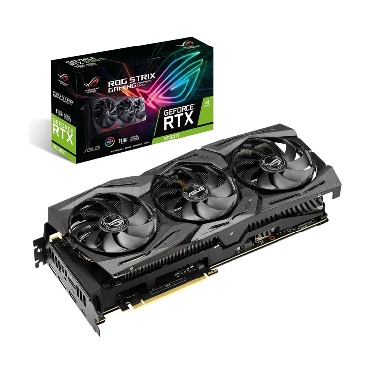 ASUS NVIDIA GeForce RTX2080 Ti Graphics Card 11GB GDDR6 2 x 8 pin Gaming Video Card