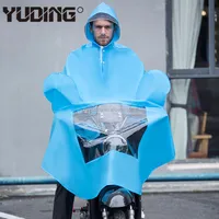 

Adult EVA transparent waterproof motorcycle raincoat for adult