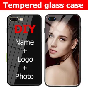 Personalised Tempered Glass Phone Cases iPhone