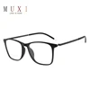 Classic square style ac lens tr90 male optical frames 2018 black color latest eyeglasses frames made in wenzhou