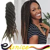 New Style Afri Naptural Cubic Twist 3D Split Twist Crochet Braids 2 tone 3D Cubic Twist Ombre hair extension
