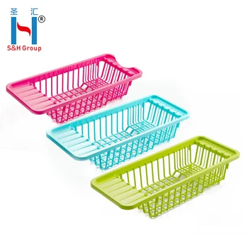 New Design Plastic Sink Basket Strainer And Plastic Storage Basket For Kitchen Use Buy Kitchen Storage Plastic Basket Plastic Vegetable Storage