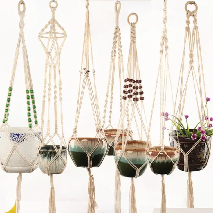 

High quality plant hangers ,macrame plant hangers,decorative plant hangers