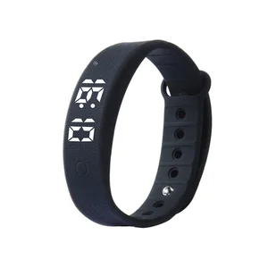 Smart Wristband Pedometer Temperature & Health Monitoring