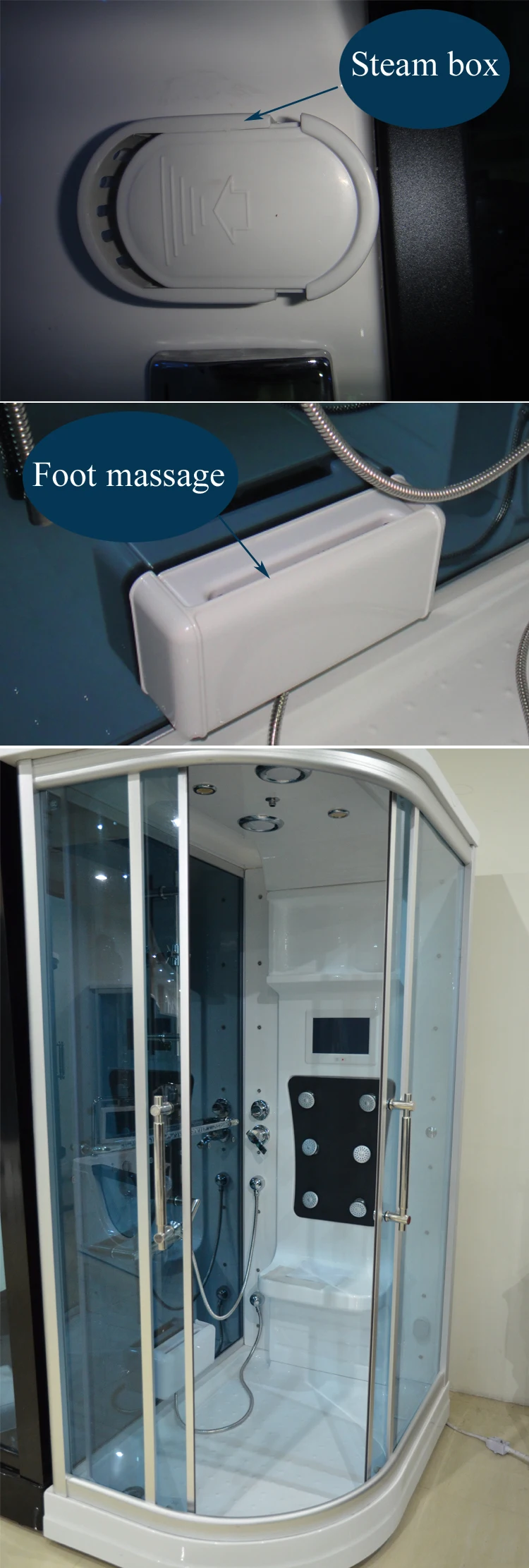 Hs Sr010 One Person Steam Room Glass Steam Shower Room