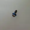 M6x15 Titanium Burnt Blue Flange Screw